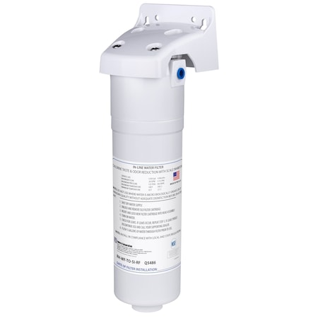 Ready Hot In-Line Water Filter 1/4" Connections 45-RH-WF-TO-SI